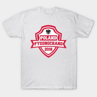 Team Poland Pyeongchang 2018 T-Shirt